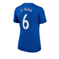 Chelsea Thiago Silva #6 Fußballbekleidung Heimtrikot Damen 2022-23 Kurzarm